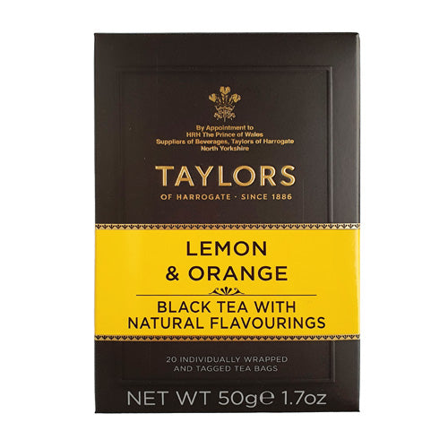Taylors of Harrogate Lemon Orange Tea 20 ps