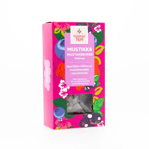 Forsman yrtti Mustikka-Mustaherukka-Hibiscus 15 ps