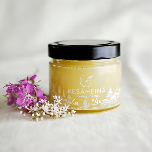 Kesäheinä - suomalainen hunaja kukkivilta niityiltä, 350g kiinteä