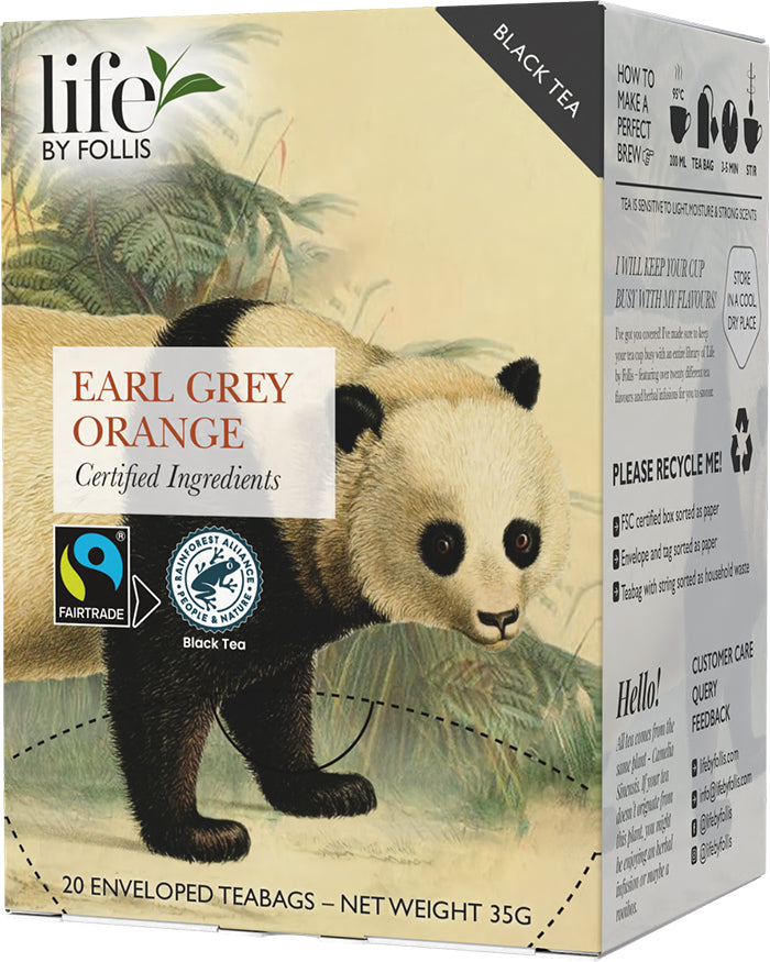 Life by Follis Earl Grey Orange 20pss