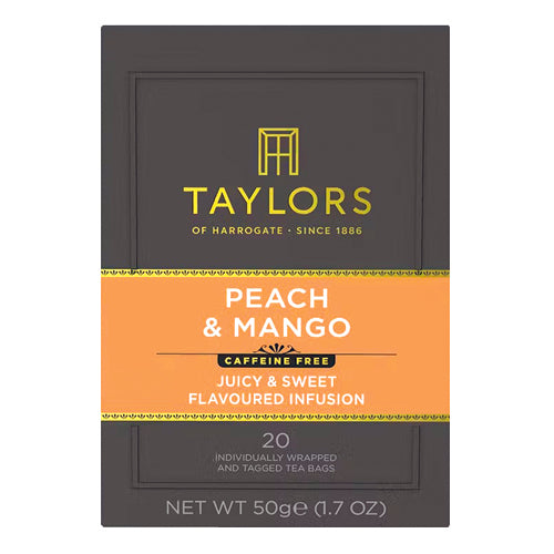 Taylors of Harrogate Peach & Mango Infusion 20 ps