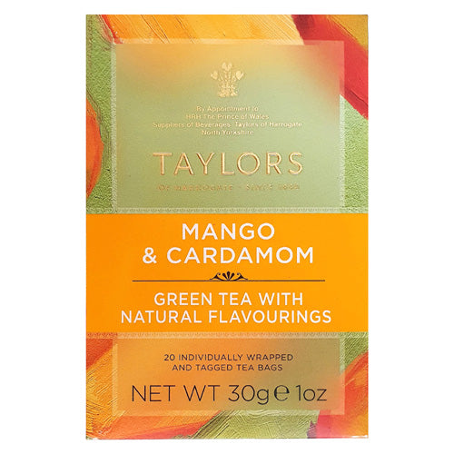 Taylors of Harrogate Green Mango & Cardamon Tea 20 ps